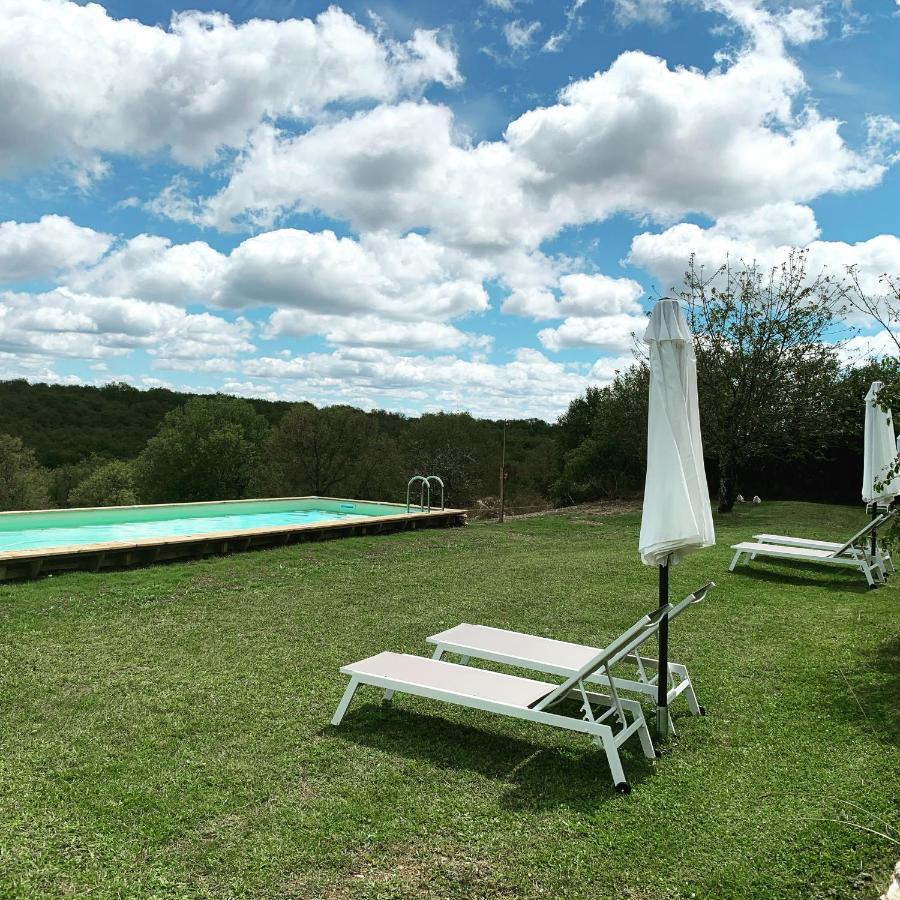 Chambres D'Hotes Pech Blanc Calvignac 外观 照片