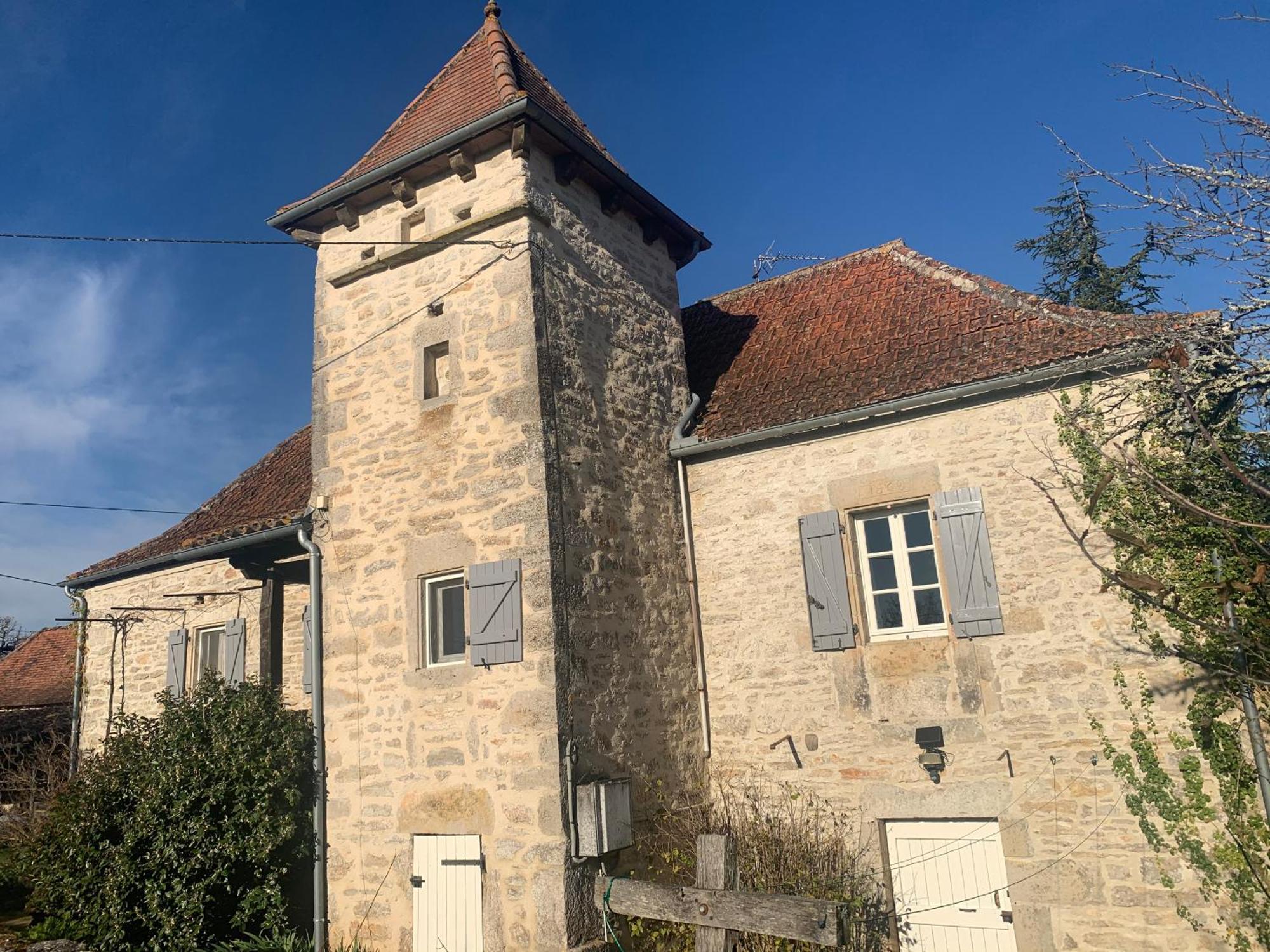 Chambres D'Hotes Pech Blanc Calvignac 外观 照片