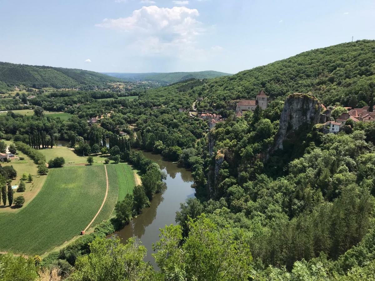 Chambres D'Hotes Pech Blanc Calvignac 外观 照片